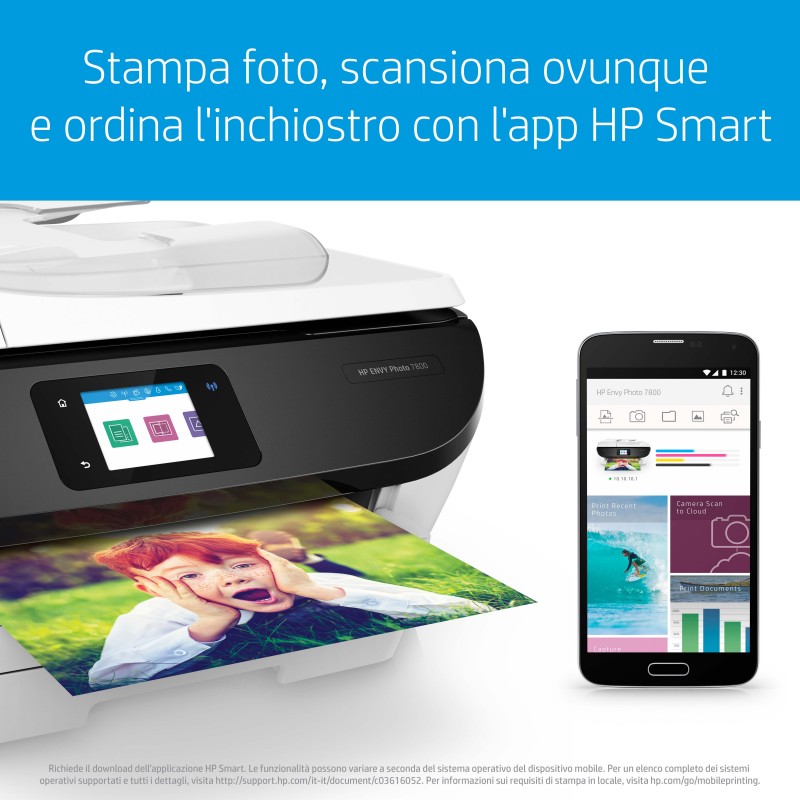 Hp Envy 7830 Stampante Stampante Multifunzione Hp Envy 7830