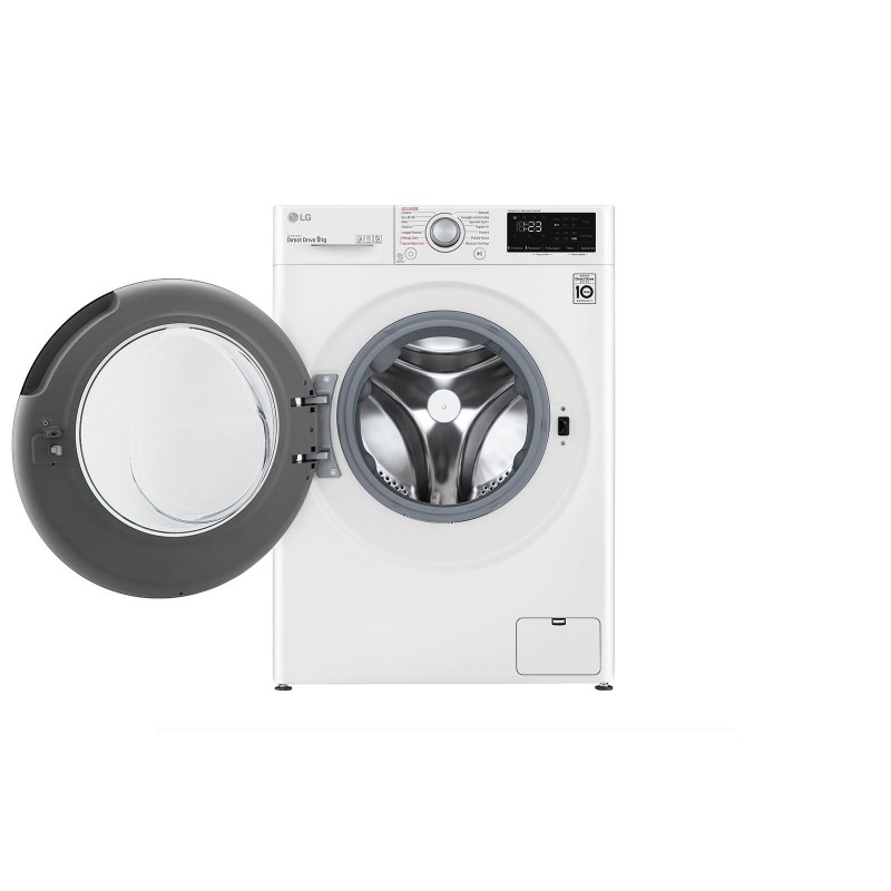 LG F4WV309S4E machine à laver Charge avant 9 kg 1400 tr min B Blanc