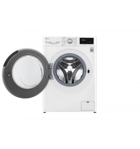 LG F4WV309S4E washing machine Front-load 9 kg 1400 RPM B White