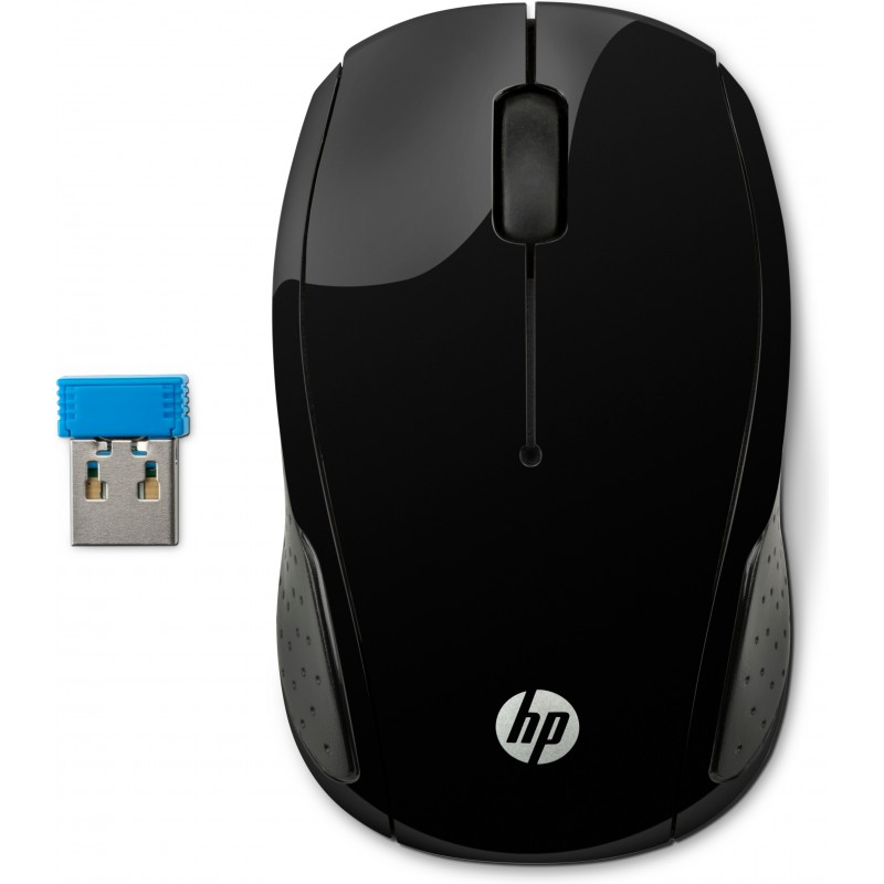 HP 200 ratón Ambidextro RF inalámbrico Óptico 1000 DPI