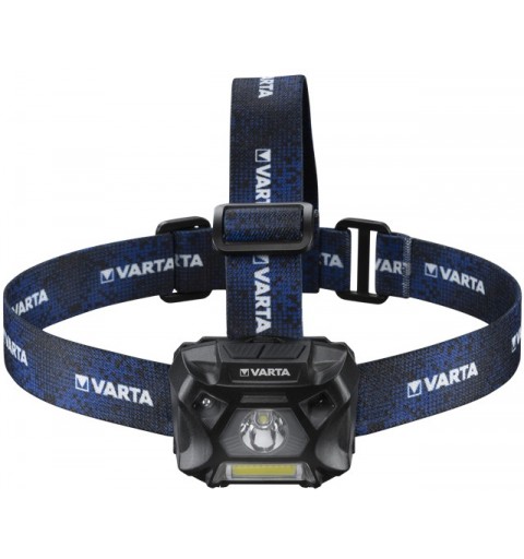 Varta WORK FLEX MOTION SENSOR H20 Black, Blue Headband flashlight LED