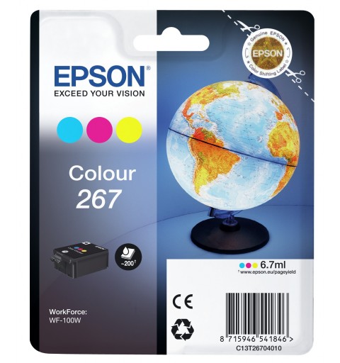 Epson Globe Monobloc 267 - encre DURABrite Ultra 3 couleurs