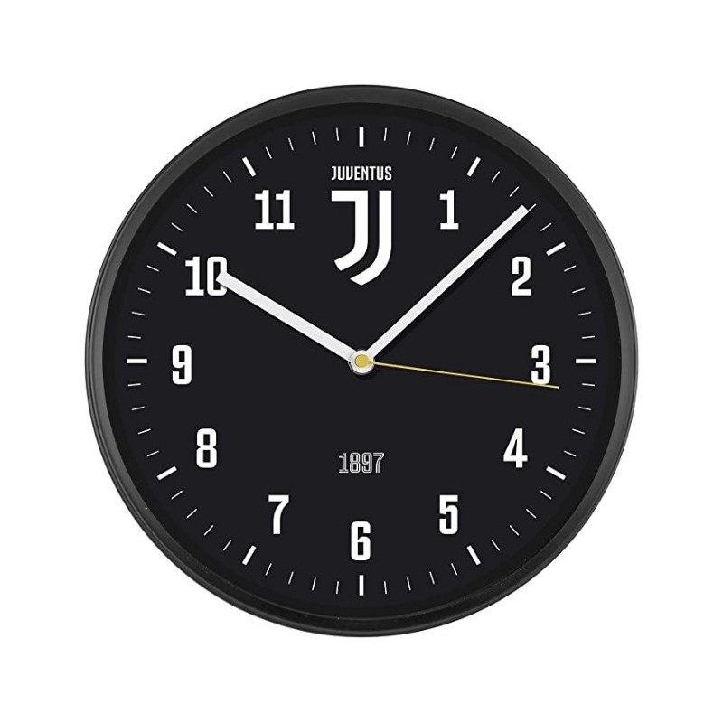 Lowell 00875JU1 reloj de pared Reloj de pared de cuarzo Alrededor Negro