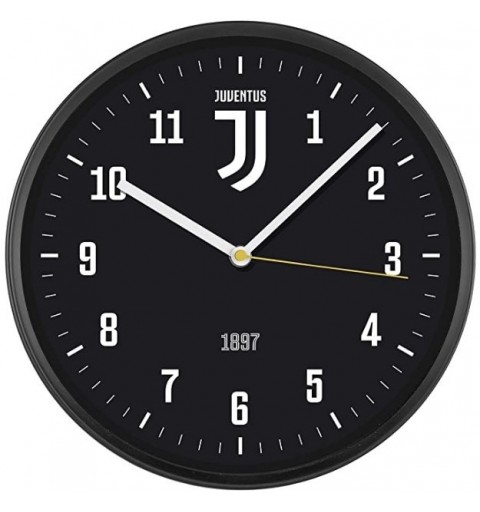 Lowell 00875JU1 horloge murale Horloge murale à quartz Rond Noir