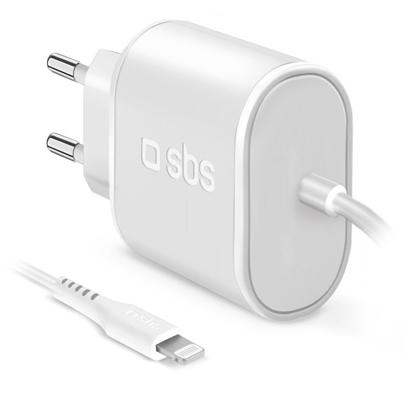 SBS TETRLHSTD89 adaptador e inversor de corriente Interior 5 W Blanco