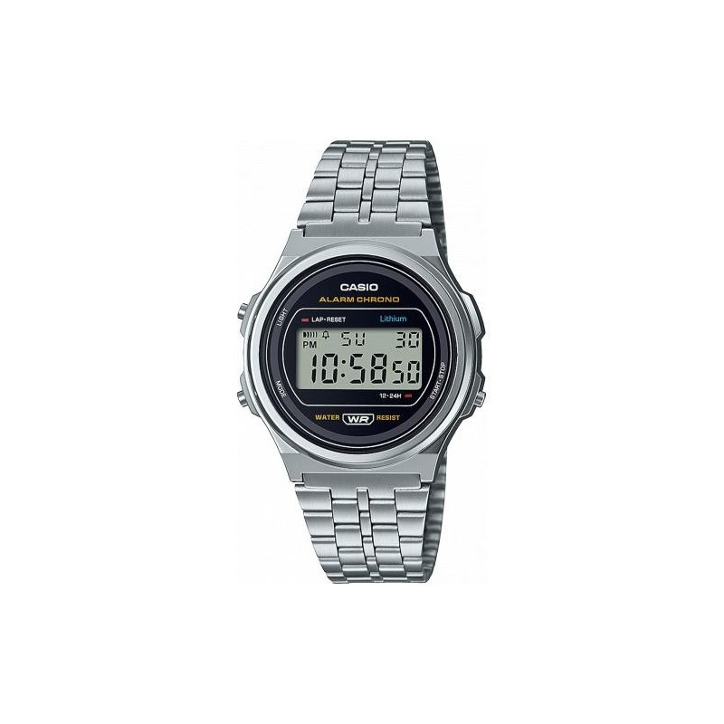 Casio A171WE-1AEF reloj Reloj de pulsera Plata