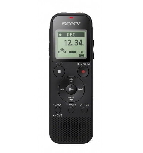 Sony ICD-PX470 dictáfono Memoria interna y tarjeta de memoria Negro