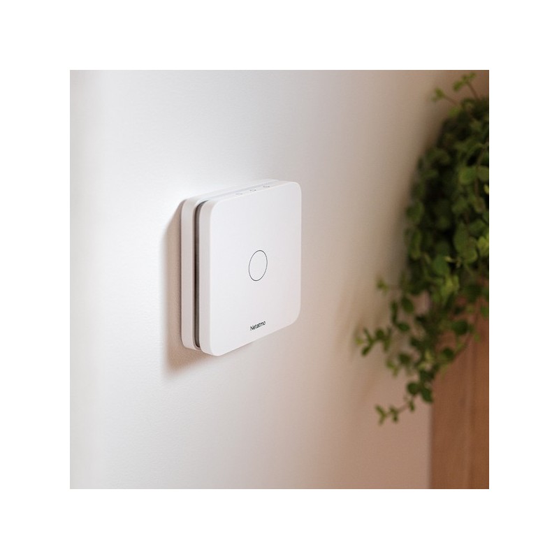 Netatmo Smart Carbon Monoxide Detector Inalámbrico De superficie Detector electroquímico