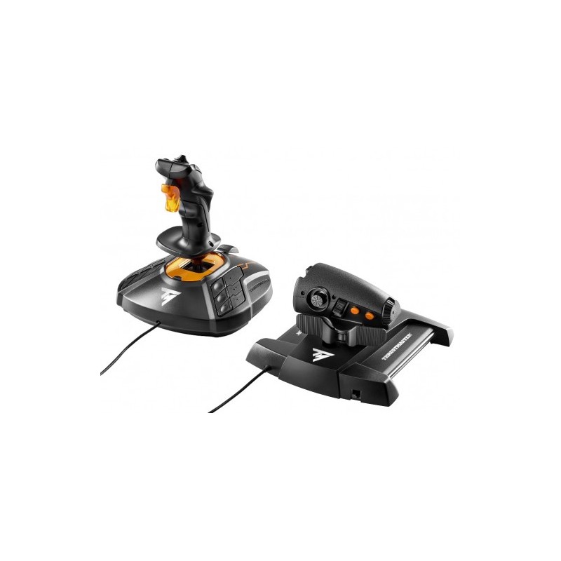 Thrustmaster T-16000M FCS Hotas Black, Orange USB Joystick Analogue Digital MAC, PC