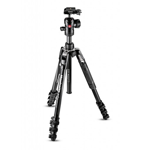 Manfrotto MKBFRLA4BK-BH tripod 3 leg(s) Black, Silver