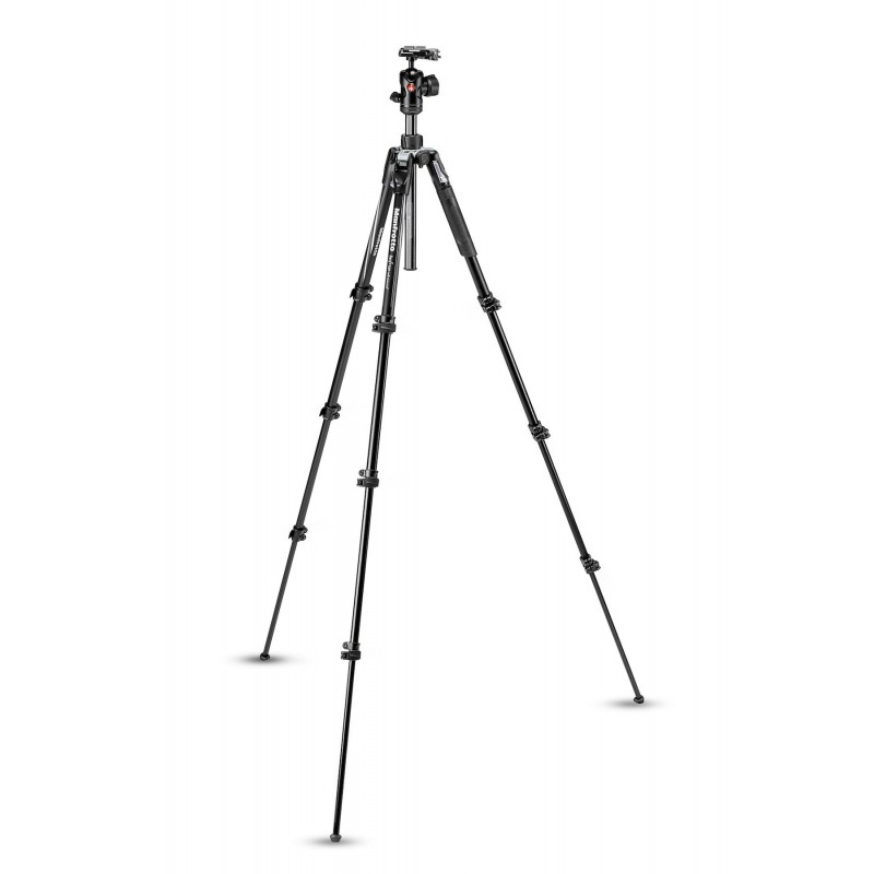 Manfrotto MKBFRLA4BK-BH tripod 3 leg(s) Black, Silver