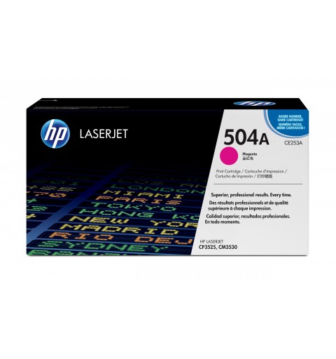 HP 504A Magenta Original LaserJet Toner Cartridge