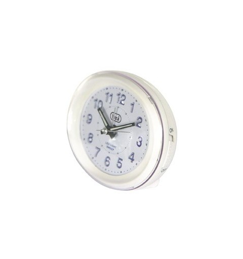 Trevi SL 3052 Reloj de sobremesa de cuarzo Ovalado Blanco