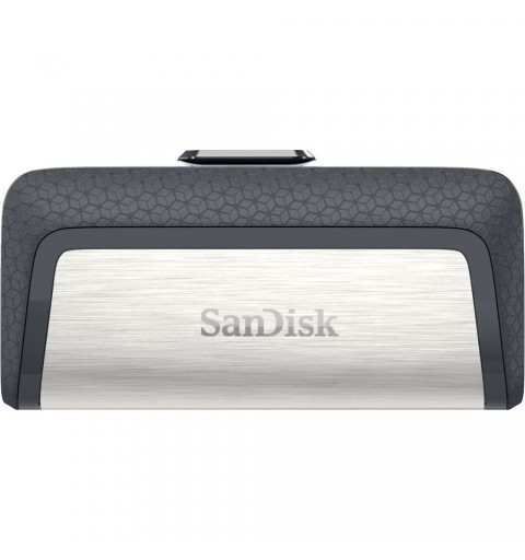 SanDisk Ultra Dual Drive USB Type-C lecteur USB flash 64 Go USB Type-A USB Type-C 3.2 Gen 1 (3.1 Gen 1) Noir, Argent