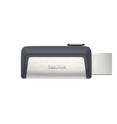 SanDisk Ultra Dual Drive USB Type-C lecteur USB flash 64 Go USB Type-A USB Type-C 3.2 Gen 1 (3.1 Gen 1) Noir, Argent