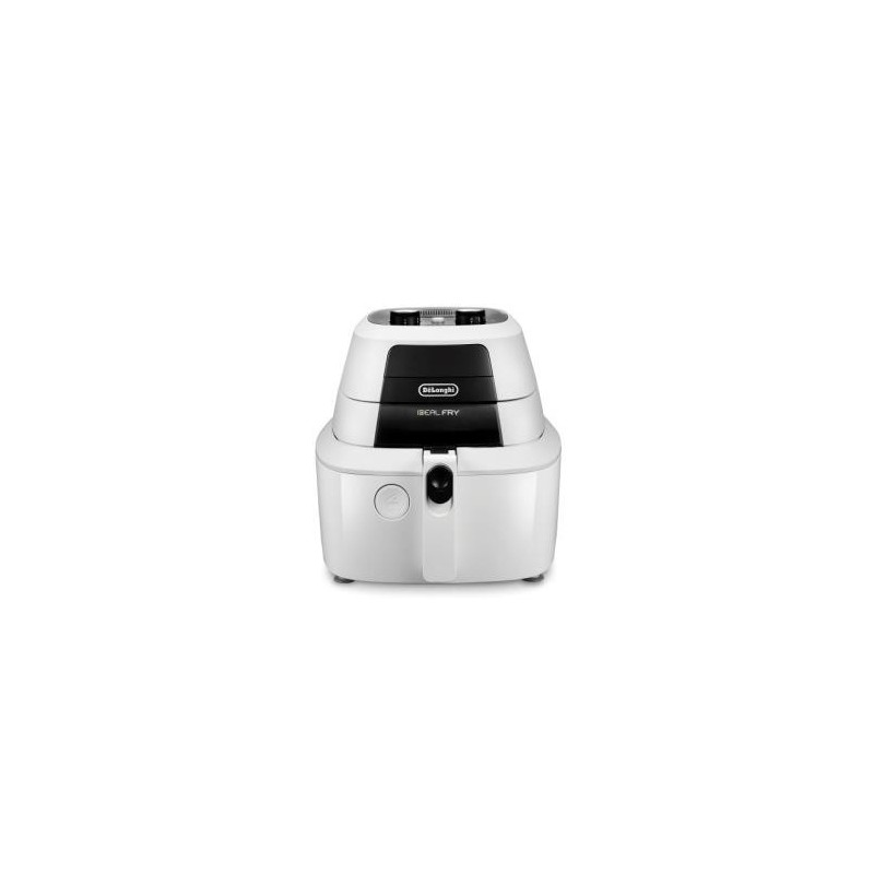 De’Longhi IdealFry Sencillo Independiente 1400 W Freidora de aire caliente Negro, Blanco