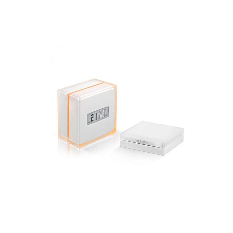 Netatmo NBU-NTH-NAV termoestato RF Transparente, Blanco