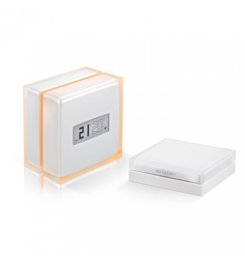 Netatmo NBU-NTH-NAV termoestato RF Transparente, Blanco