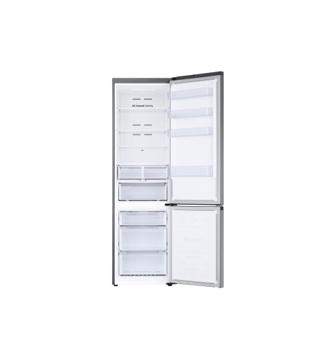 Samsung RB38T603CS9 réfrigérateur-congélateur Autoportante 385 L C Argent