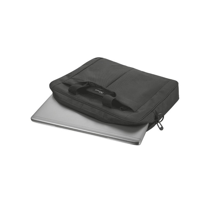 Trust Primo notebook case 40.6 cm (16") Briefcase Black