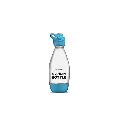 SodaStream My Only Bottle Tägliche Nutzung, Fitness, Sport 500 ml Blau, Transparent