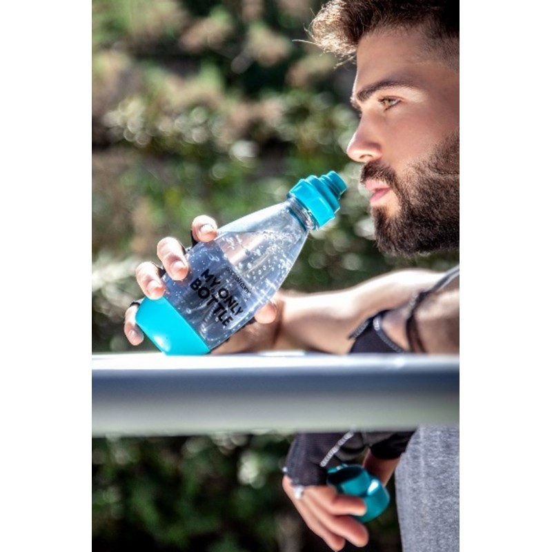 SodaStream My Only Bottle Tägliche Nutzung, Fitness, Sport 500 ml Blau, Transparent