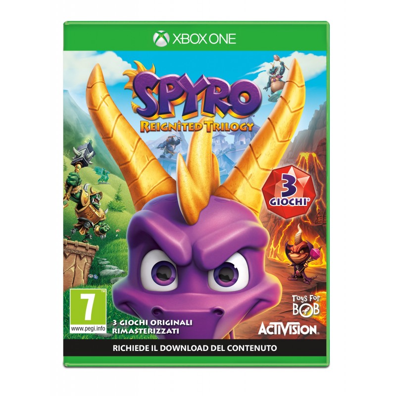 Microsoft Spyro Reignited Trilogy, Xbox One Standard Italian