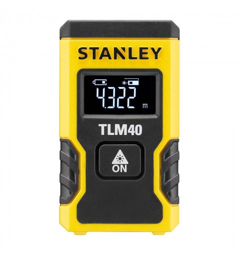 Stanley STHT77666-0 Entfernungsmesser Schwarz, Gelb 0,165 - 12 m