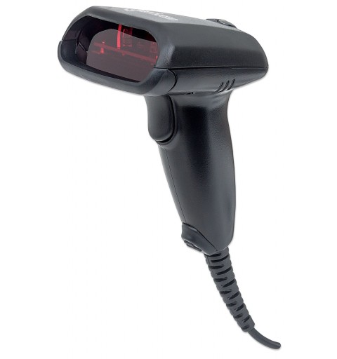 Manhattan Laser Handheld Barcode Scanner, USB, 300mm Scan Depth, Standard Housing, Cable 1.5m, Max Ambient Light 5,000 lux