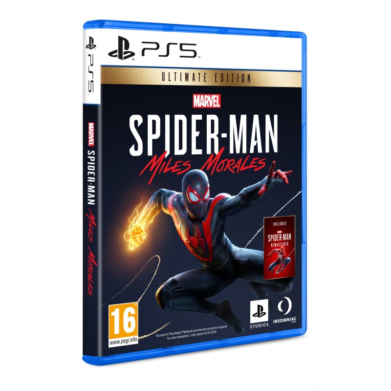 Sony Marvel’s Spider-Man Miles Morales Ultimate Edition German, English, Italian PlayStation 5