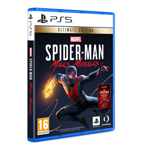 Sony Marvel’s Spider-Man Miles Morales Ultimate Edition Alemán, Inglés, Italiano PlayStation 5