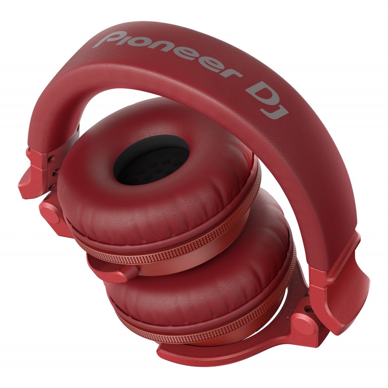 Pioneer HDJ-CUE1BT Avec fil &sans fil Écouteurs Arceau Musique Bluetooth Rouge