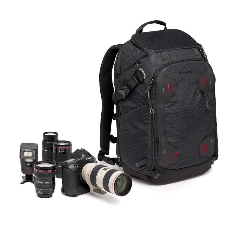 Manfrotto MB PL2-BP-ML-M estuche para cámara fotográfica Mochila Negro