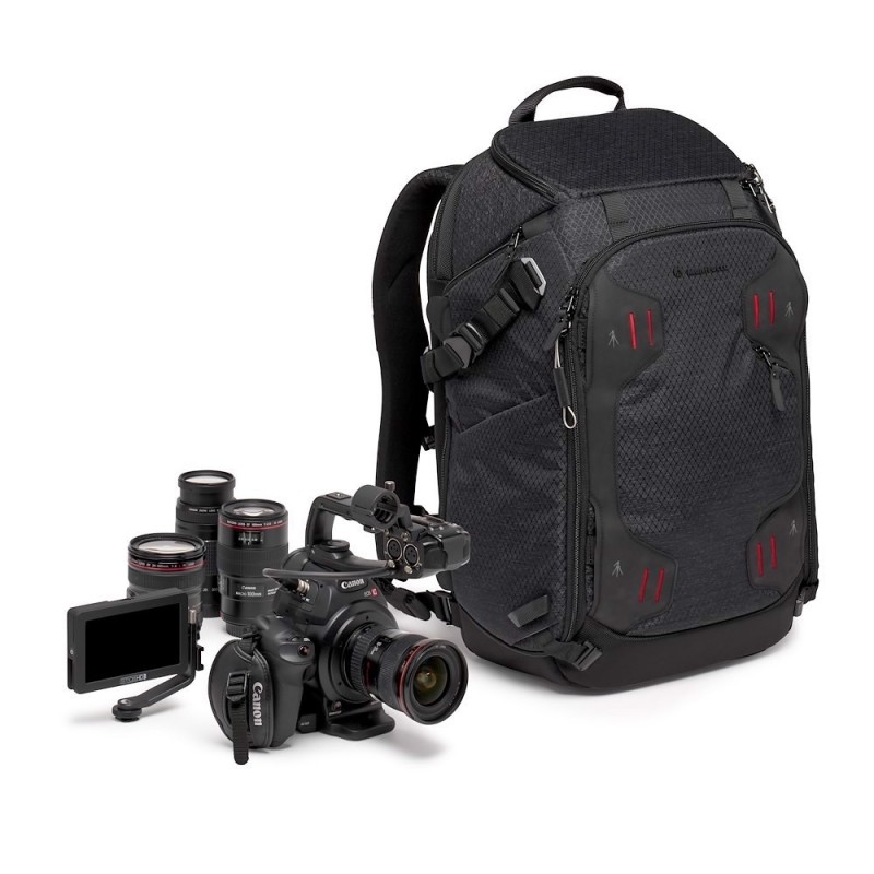 Manfrotto MB PL2-BP-ML-M estuche para cámara fotográfica Mochila Negro