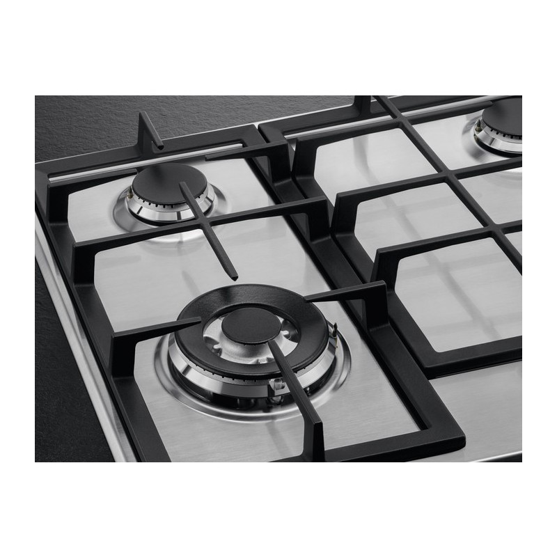 AEG 949 640 849 hobs Plata Integrado 60 cm Encimera de gas 4 zona(s)