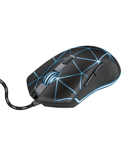 Trust GXT 133 Locx mouse Mano destra USB tipo A Ottico 4000 DPI