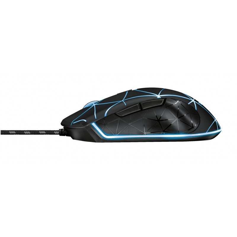 Trust GXT 133 Locx mouse Right-hand USB Type-A Optical 4000 DPI