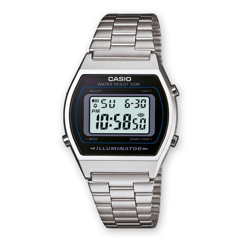 Casio B640WD-1AVEF Uhr Armbanduhr Unisex Elektronisch Silber