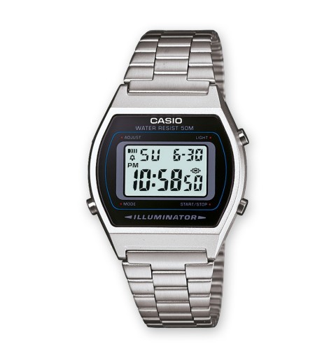 Casio B640WD-1AVEF montre Montre bracelet Unisexe Électronique Argent