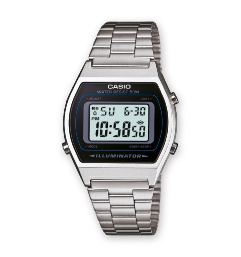 Casio B640WD-1AVEF orologio Orologio da polso Unisex Elettronico Argento