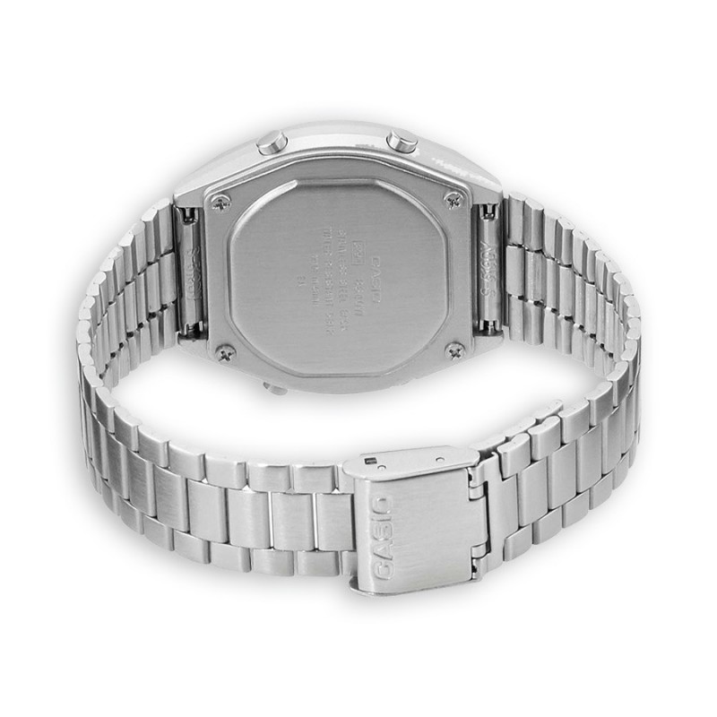 Casio B640WD-1AVEF Uhr Armbanduhr Unisex Elektronisch Silber