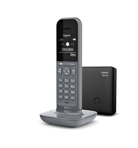 Gigaset CL390A Telefono analogico DECT Identificatore di chiamata Grigio