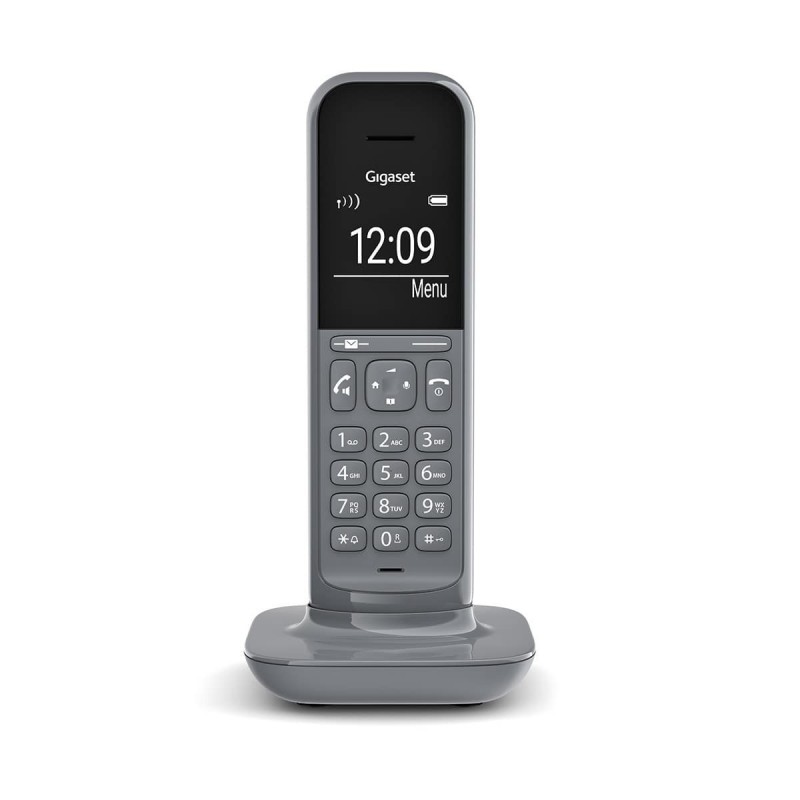 Gigaset CL390A Teléfono DECT analógico Identificador de llamadas Gris