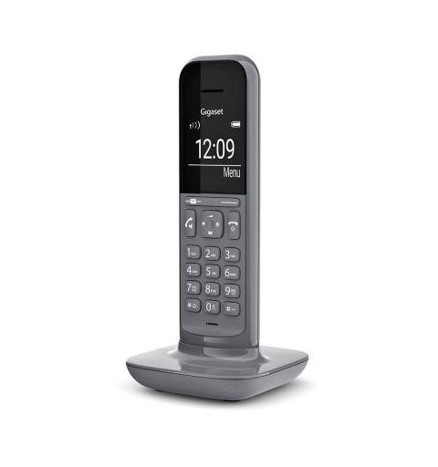 Gigaset CL390A Teléfono DECT analógico Identificador de llamadas Gris