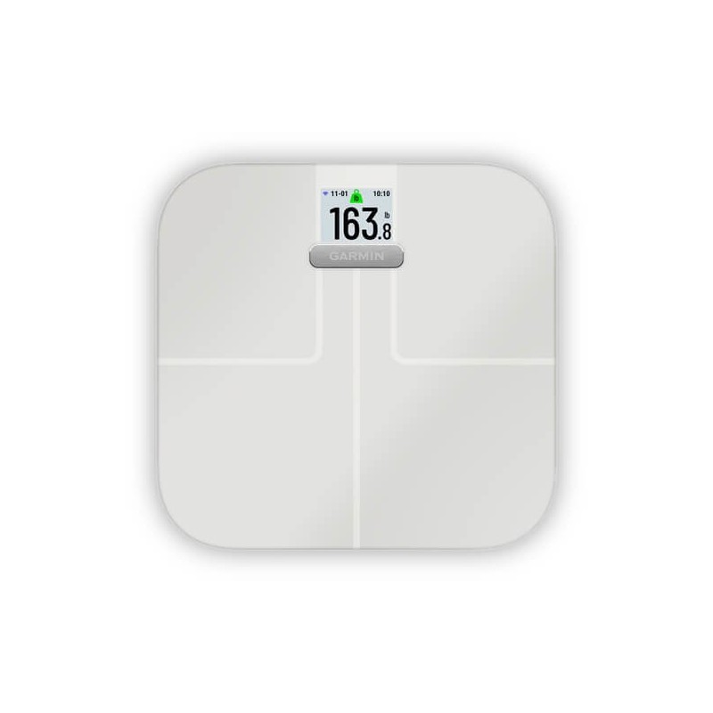 Garmin Index S2 Rectangle Blanc Pèse-personne électronique