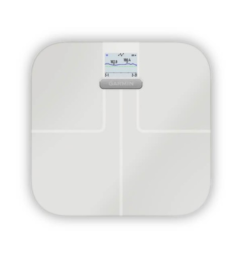 Garmin Index S2 Rectangle White Electronic personal scale