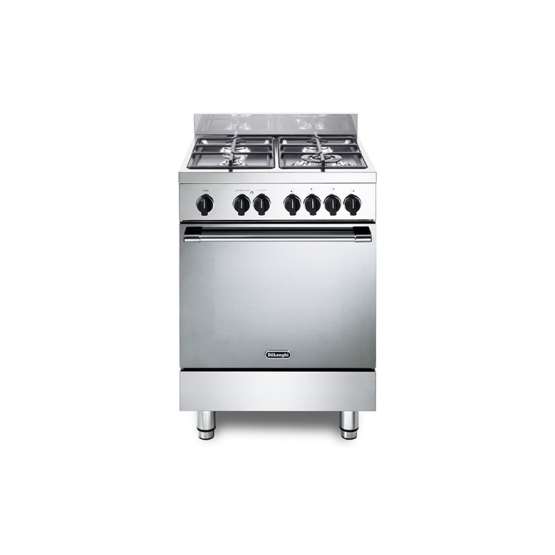 De’Longhi GEMMA 66 M2 ED cooker Freestanding cooker Gas Stainless steel A