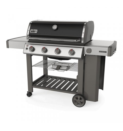 Weber Genesis II E-410 GBS Barbecue Chariot Gaz Noir, Acier inoxydable 14070 W