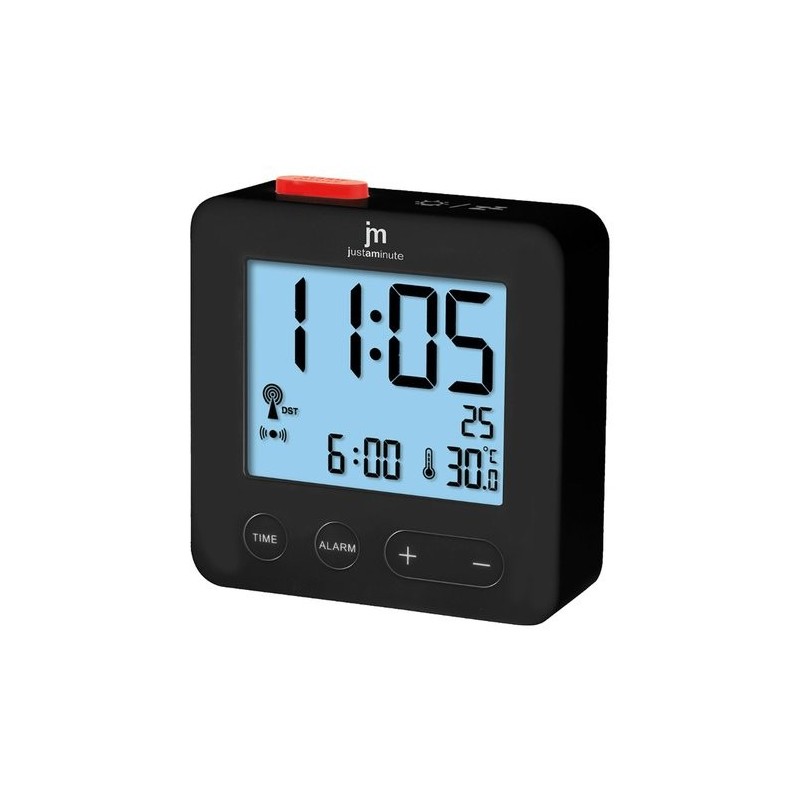 Lowell JD9031 Reloj despertador analógico Negro