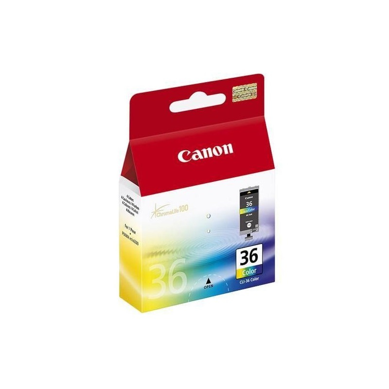 Canon CLI-36 Col ink cartridge 1 pc(s) Original Standard Yield Cyan, Magenta, Yellow